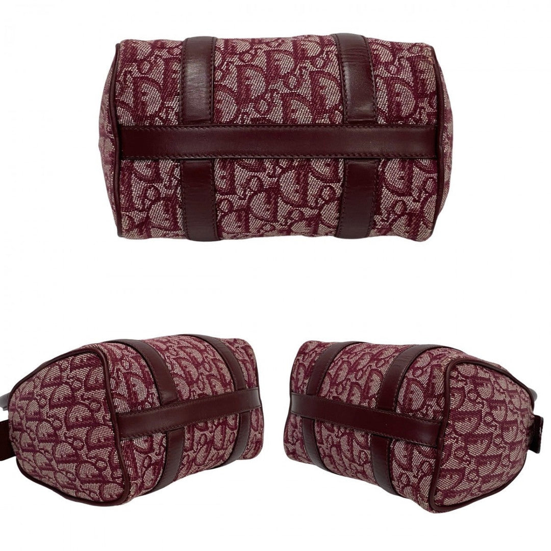 Dior Handbag leather wine-red