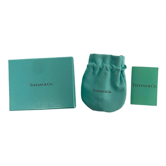 TIFFANY&Co. bracelet Silver925 Silver Heart Link Bure Rubbed T