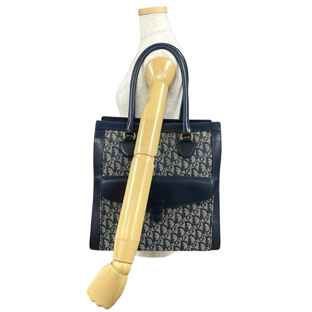 Dior Tote Bag leather Navy