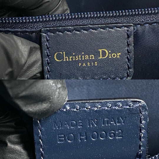 Dior Tote Bag leather Navy