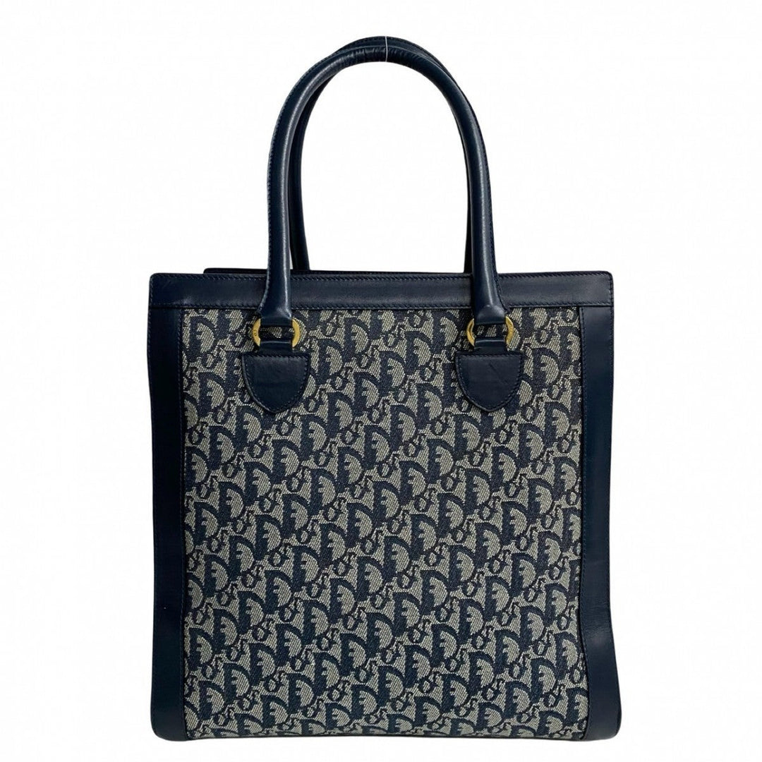 Dior Tote Bag leather Navy