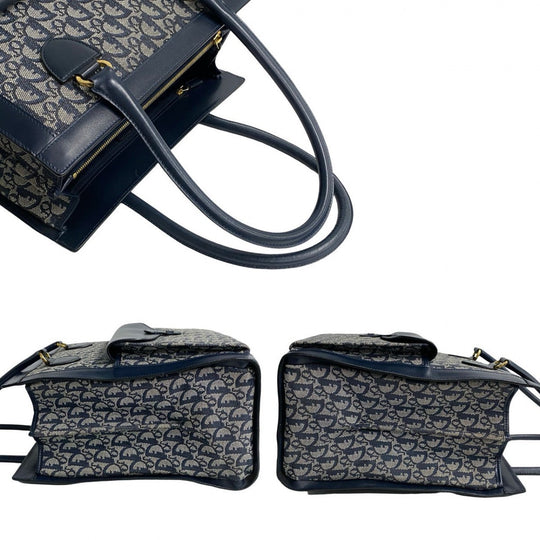 Dior Tote Bag leather Navy