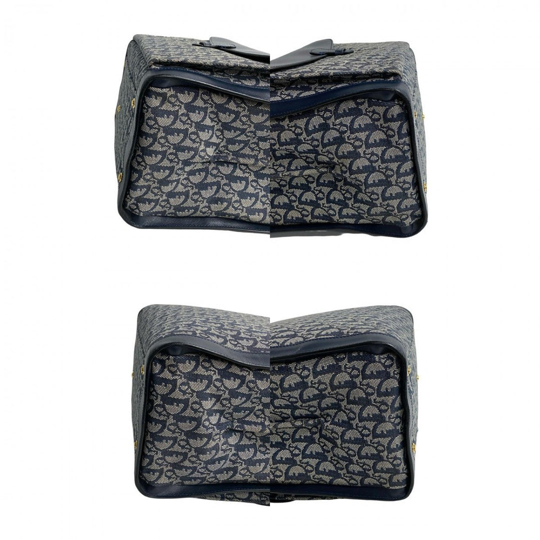 Dior Tote Bag leather Navy