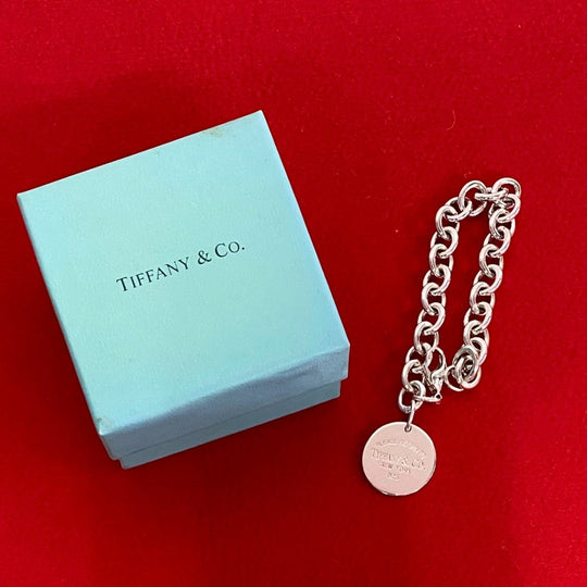 TIFFANY&Co. bracelet Silver925 Silver Return to Breath