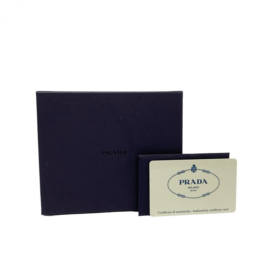 PRADA Bifold Wallet leather black