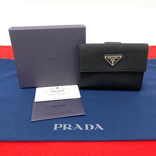 PRADA Bifold Wallet leather black