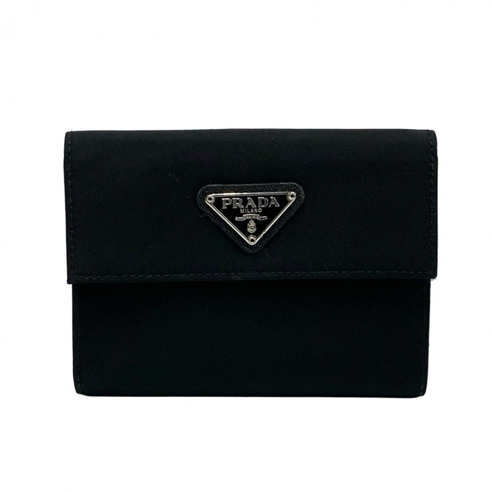 PRADA Bifold Wallet leather black