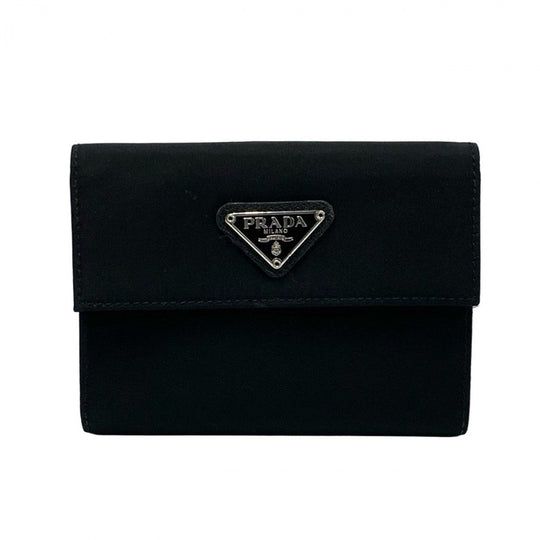 PRADA Bifold Wallet leather black