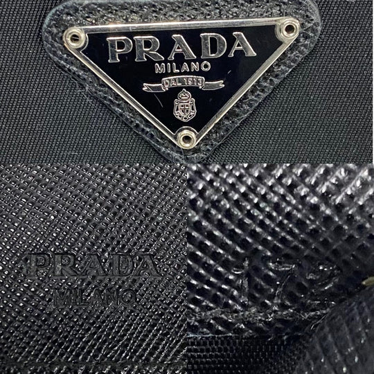 PRADA Bifold Wallet leather black