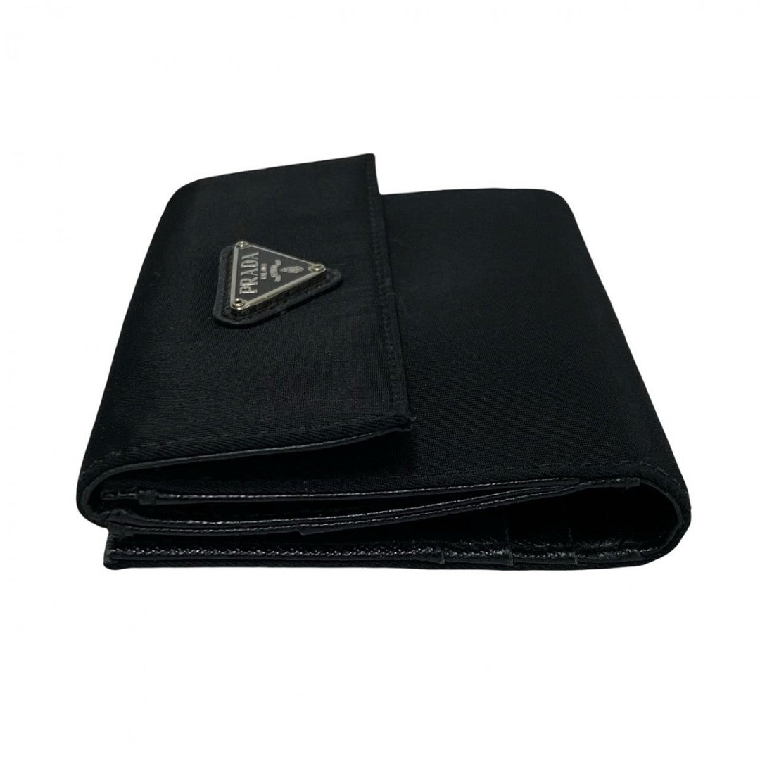 PRADA Bifold Wallet leather black