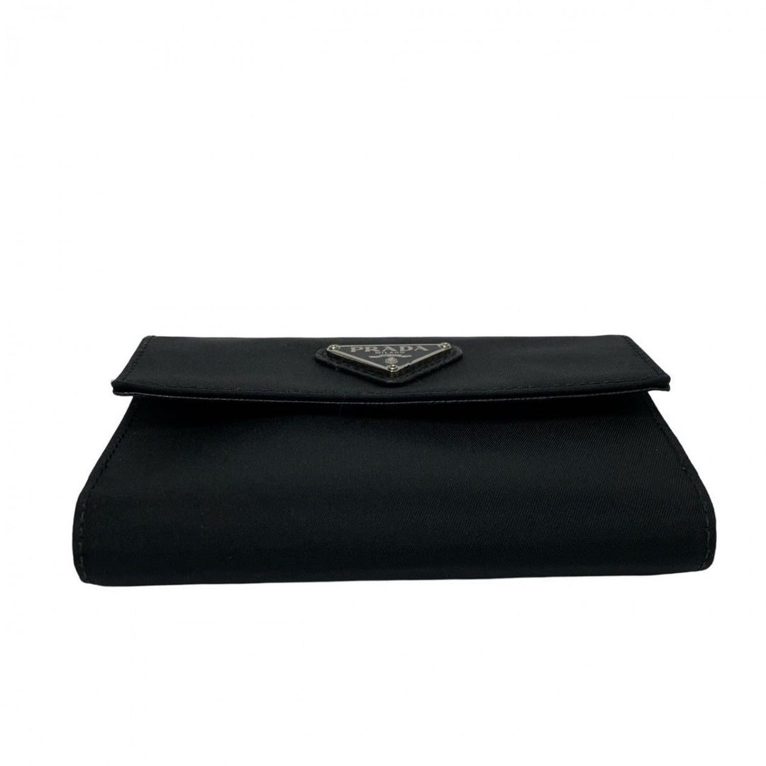 PRADA Bifold Wallet leather black
