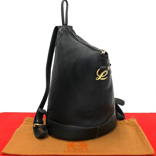 LOEWE Backpack leather black Anton
