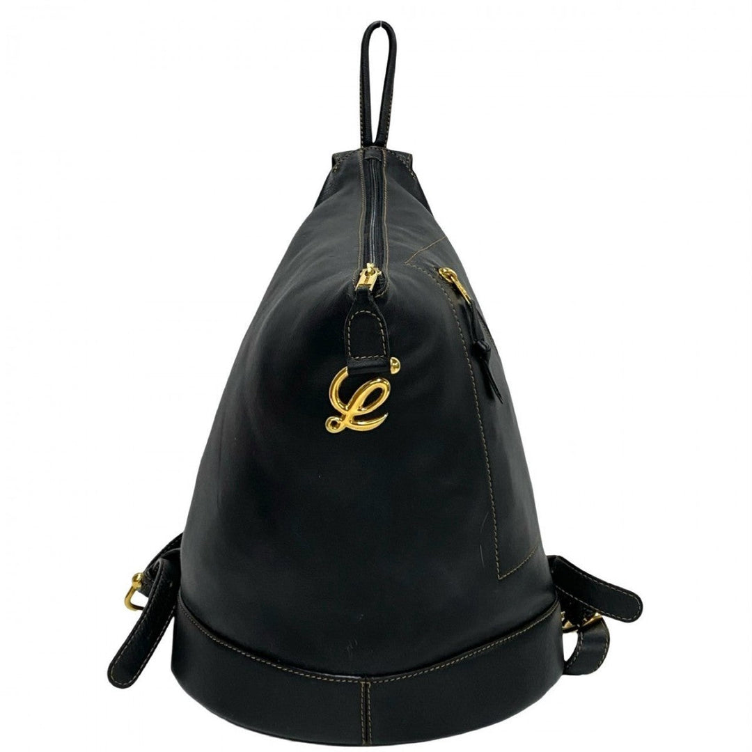 LOEWE Backpack leather black Anton