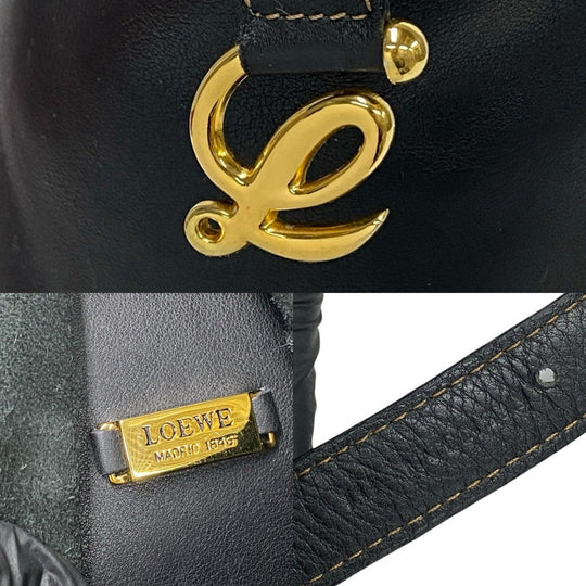 LOEWE Backpack leather black Anton