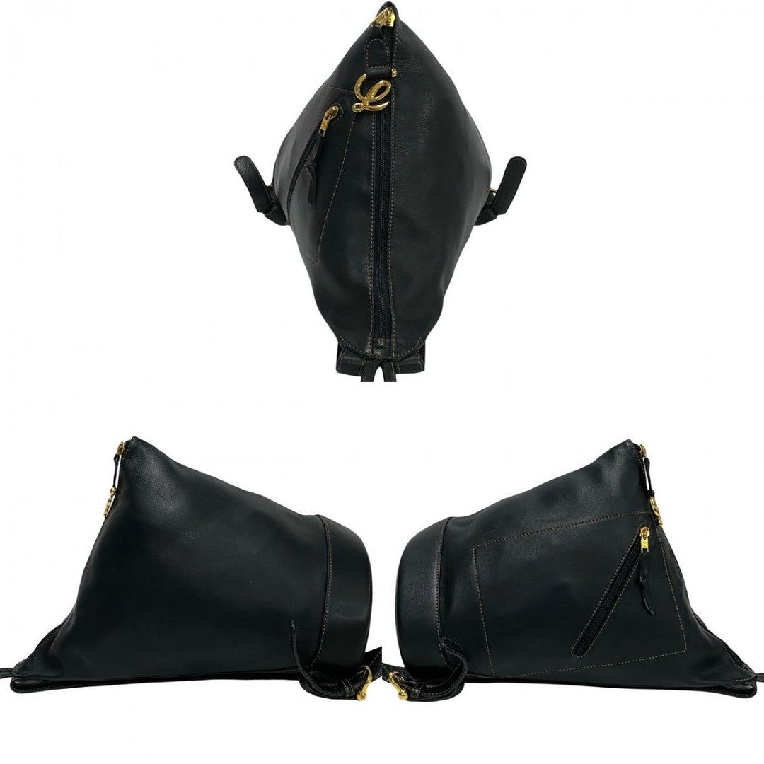 LOEWE Backpack leather black Anton