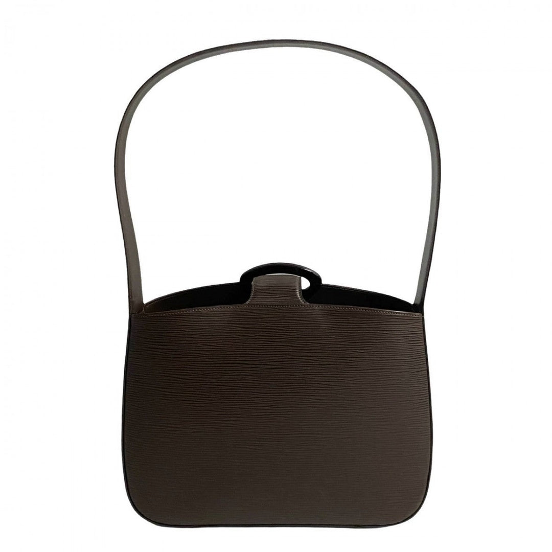 LOUIS VUITTON Shoulder Bag leather Brown Epi Revli