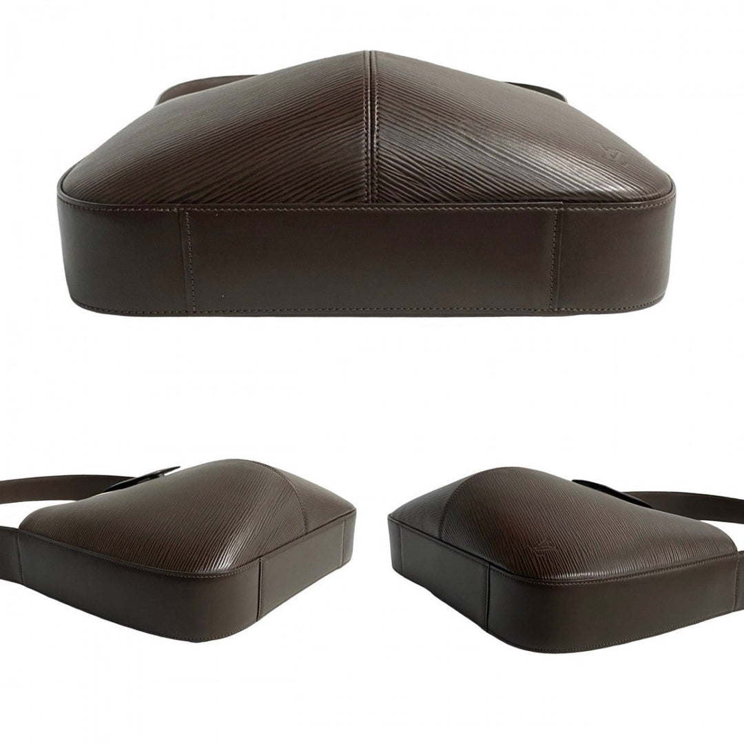 LOUIS VUITTON Shoulder Bag leather Brown Epi Revli