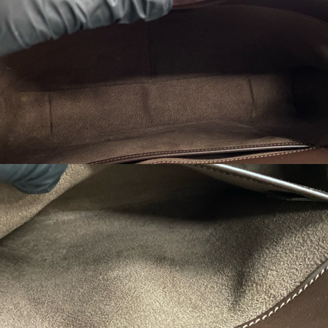 LOUIS VUITTON Shoulder Bag leather Brown Epi Revli