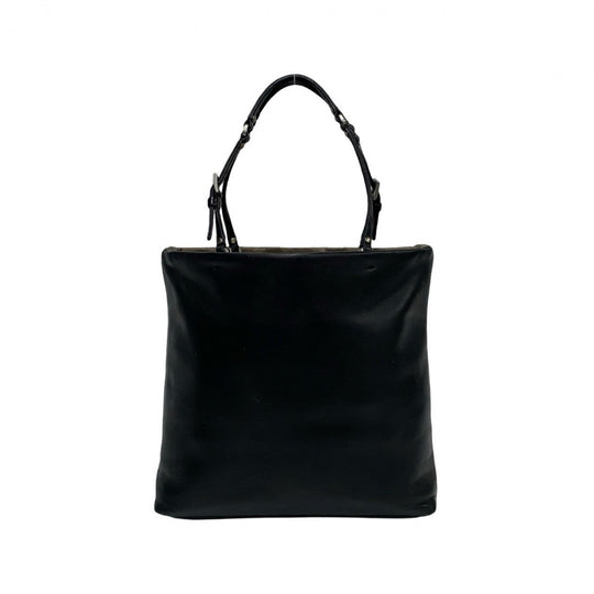 PRADA Handbag leather black