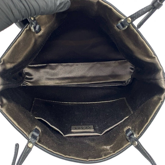 PRADA Handbag leather black