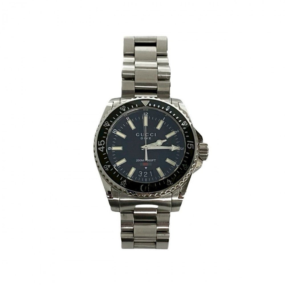 GUCCI Watches Stainless steel Silver Dive