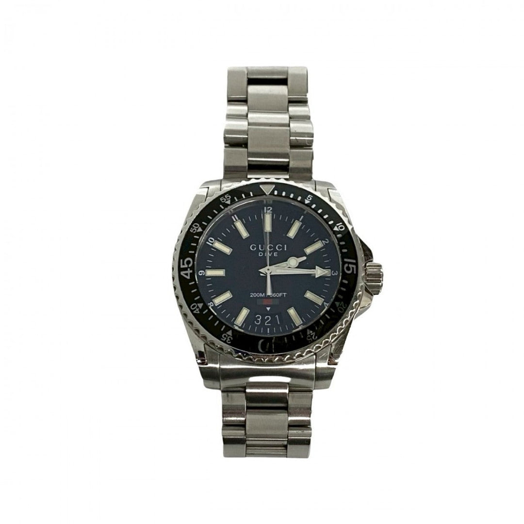 GUCCI Watches Stainless steel Silver Dive