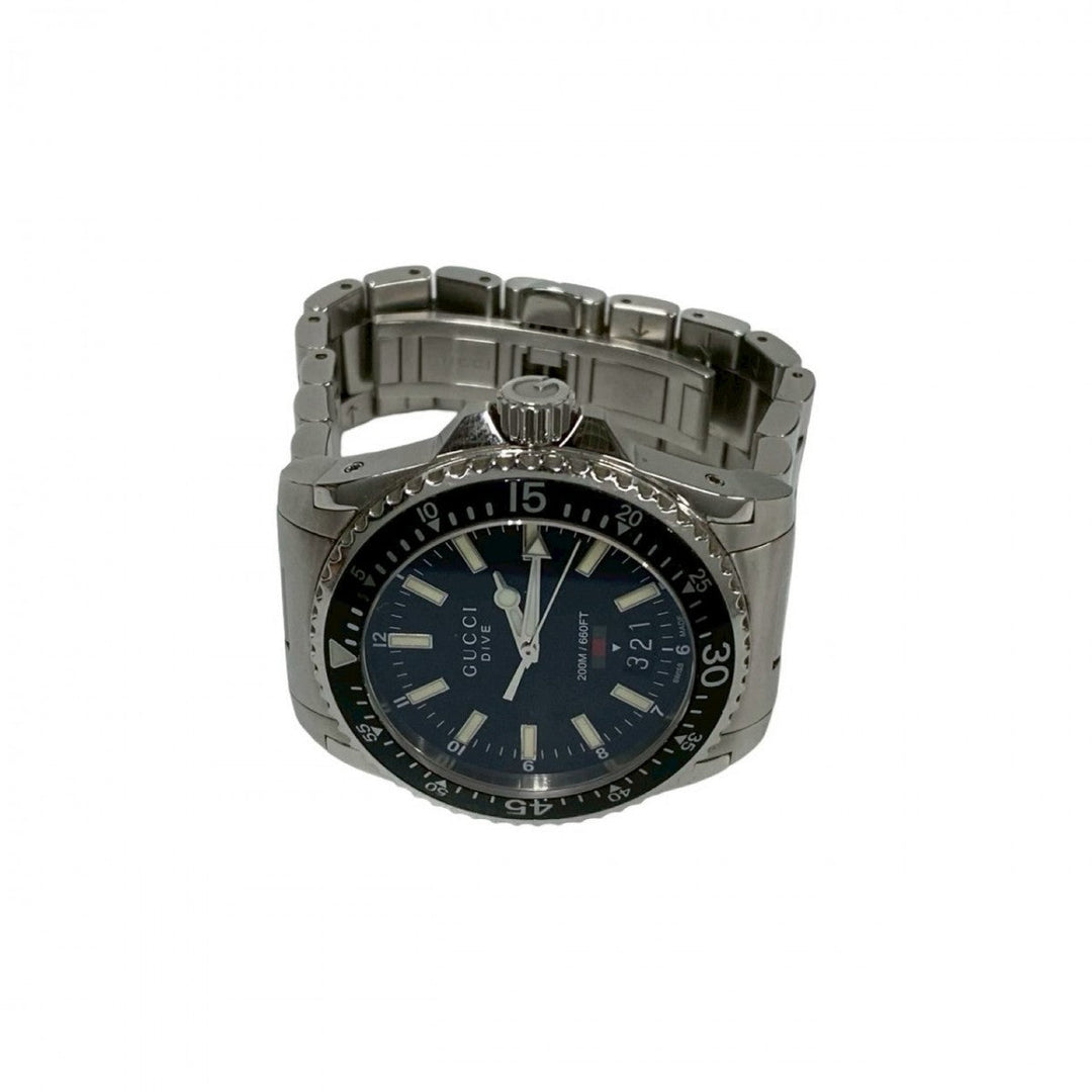 GUCCI Watches Stainless steel Silver Dive