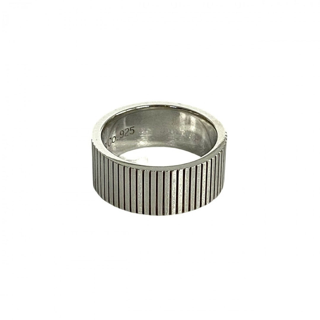 TIFFANY&Co. Ring Silver925 Silver Coin Edge Ring