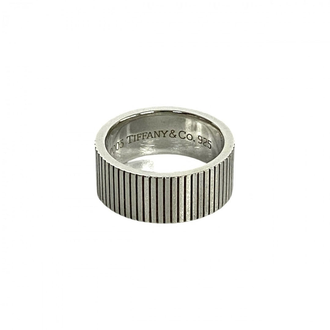 TIFFANY&Co. Ring Silver925 Silver Coin Edge Ring