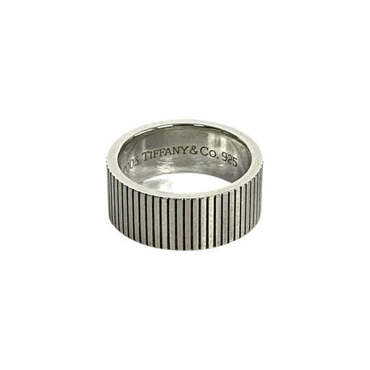 TIFFANY&Co. Ring Silver925 Silver Coin Edge Ring