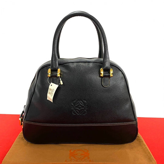LOEWE Handbag leather black
