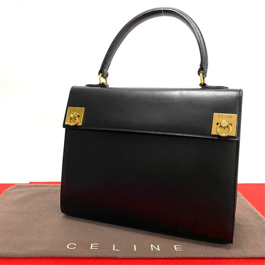 CELINE Handbag Calfskin black
