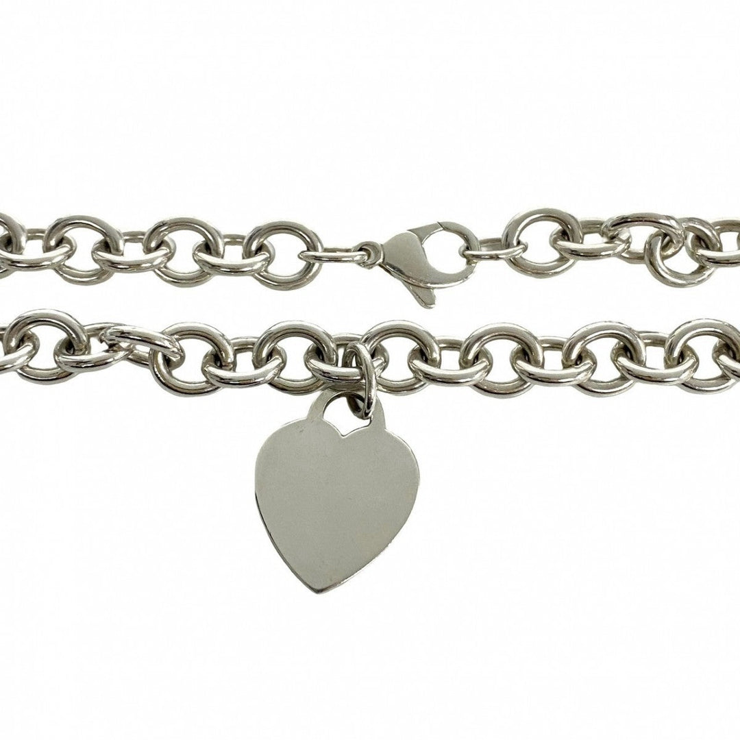 TIFFANY&Co. Necklace Silver925 Silver Heart Tag Necklace