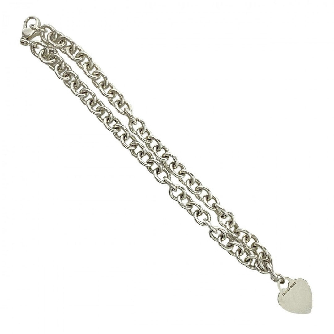 TIFFANY&Co. Necklace Silver925 Silver Heart Tag Necklace