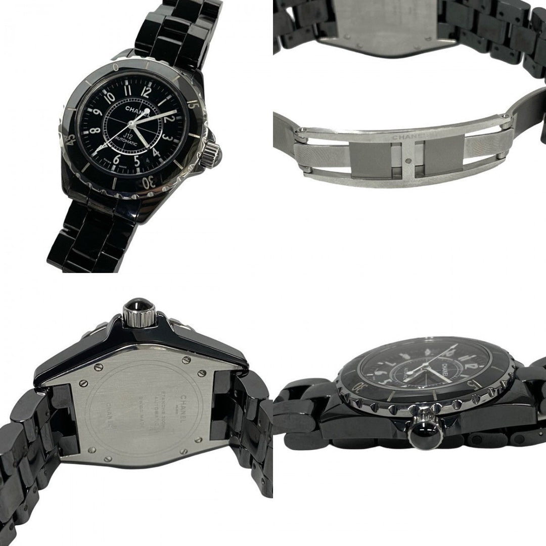 CHANEL Watches ceramic black J12