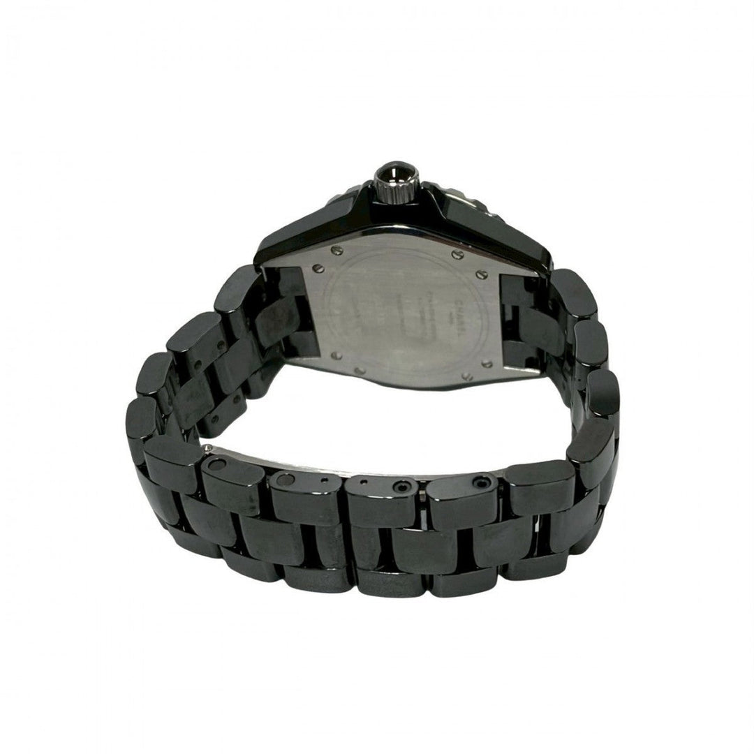 CHANEL Watches ceramic black J12