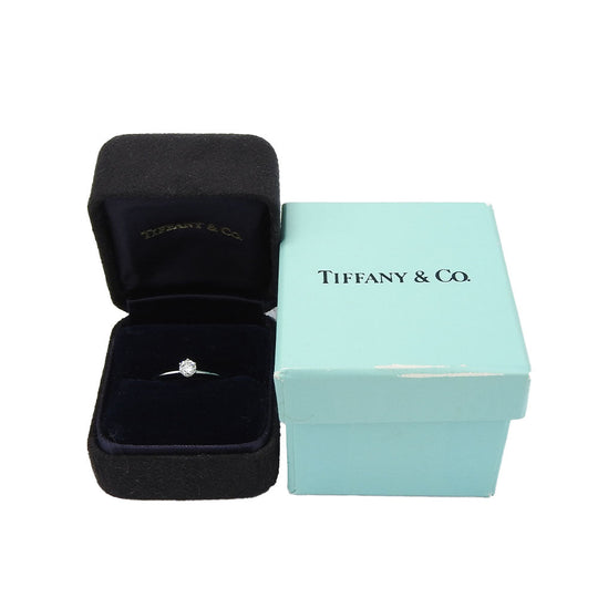 TIFFANY&Co. Ring Pt950Platinum, Diamond Platinum Women Used Authentic
