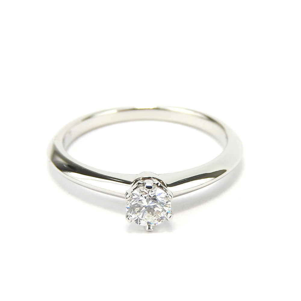 TIFFANY&Co. Ring Pt950Platinum, Diamond Platinum Women Used Authentic