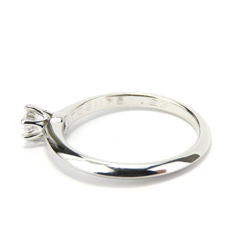TIFFANY&Co. Ring Pt950Platinum, Diamond Platinum Women Used Authentic