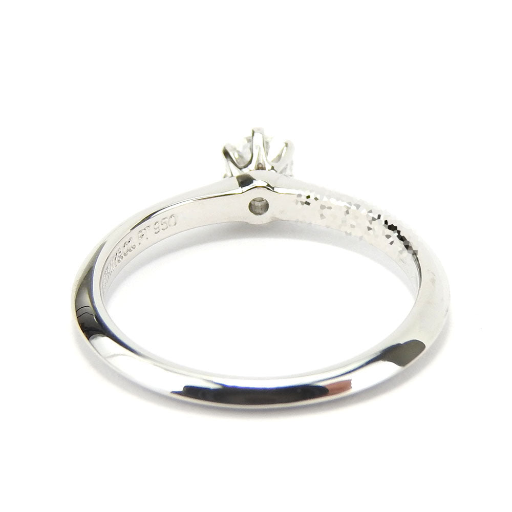 TIFFANY&Co. Ring Pt950Platinum, Diamond Platinum Women Used Authentic