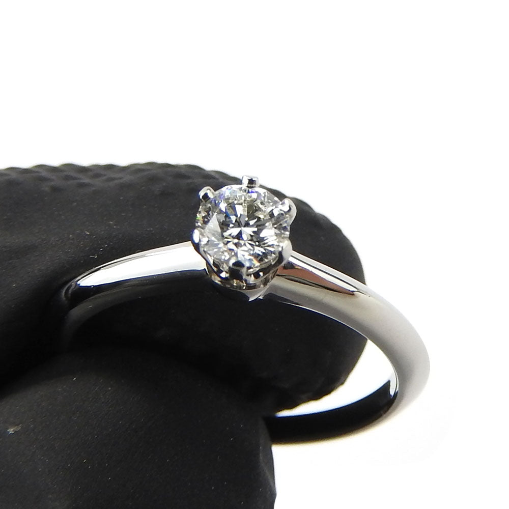 TIFFANY&Co. Ring Pt950Platinum, Diamond Platinum Women Used Authentic