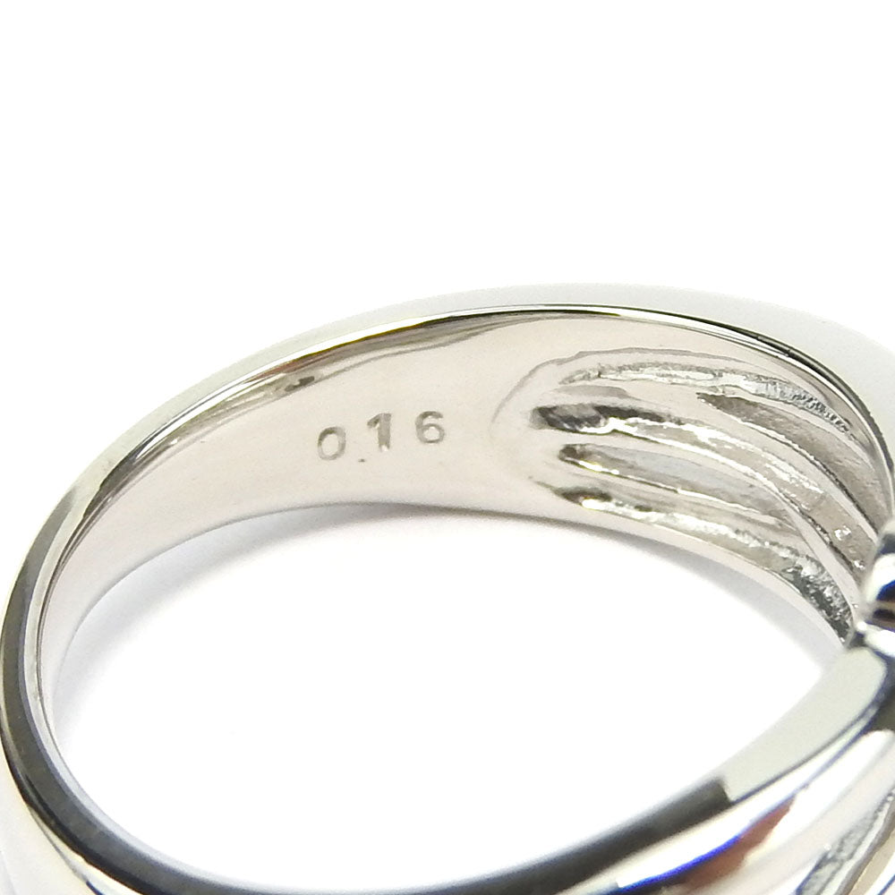 TASAKI Ring Pt900Platinum, Diamond Platinum Women Used Authentic