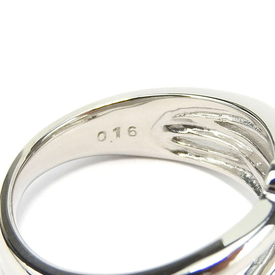 TASAKI Ring Pt900Platinum, Diamond Platinum Women Used Authentic