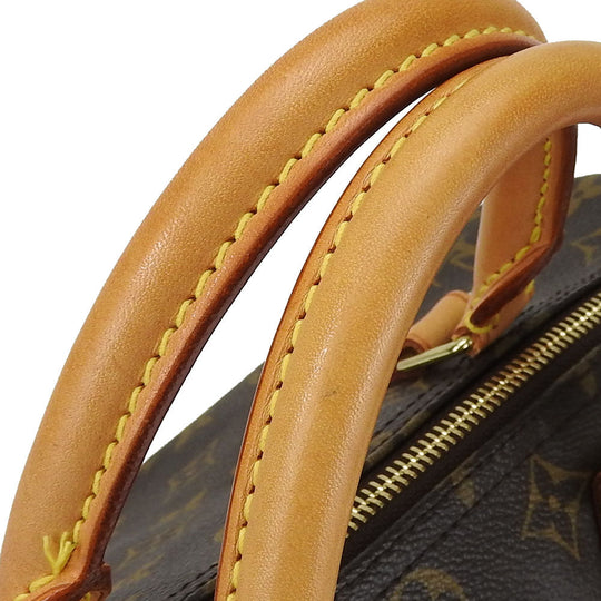 LOUIS VUITTON Handbag M41526 Monogram Brown Speedy 30
