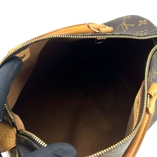 LOUIS VUITTON Handbag M41526 Monogram Brown Speedy 30