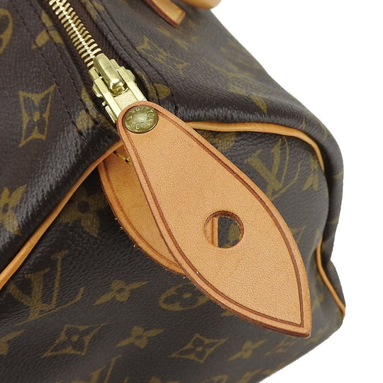 LOUIS VUITTON Handbag M41526 Monogram Brown Speedy 30