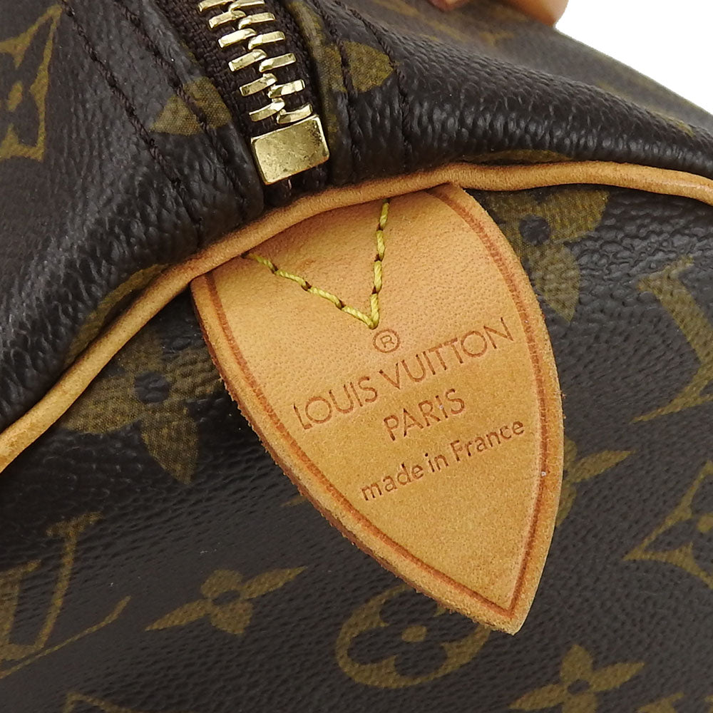 LOUIS VUITTON Handbag M41526 Monogram Brown Speedy 30