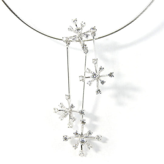 TASAKI Necklace K18 white gold White gold Women Used Authentic