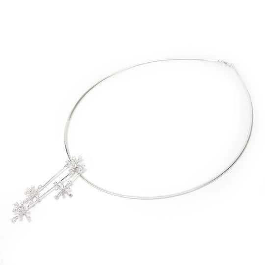 TASAKI Necklace K18 white gold White gold Women Used Authentic