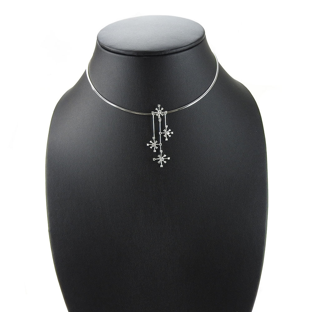 TASAKI Necklace K18 white gold White gold Women Used Authentic